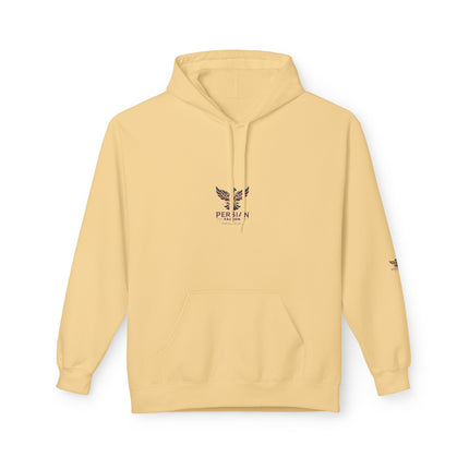 Unisex Midweight Falcon Shahbaz Fleece Hoodie – Soft, Stylish & Timeless