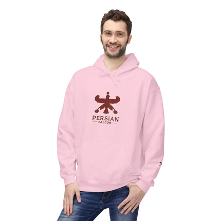 Unisex Midweight Classic Falcon Shahbaz Fleece Hoodie – Soft, Stylish & Timeless