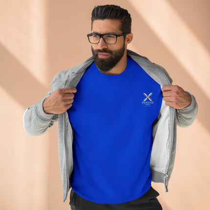 Personalised Unisex Sweatshirt. Ancient Persia. Modern Heritage Persian DerafshCrossDesign. Modern Cultural Clothing.