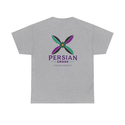 Personalised Unisex T-Shirt. Ancient Persia Modern Heritage Design. Sassanid Empire Era. Legendary Persian Derafsh. Modern Cultural Tee