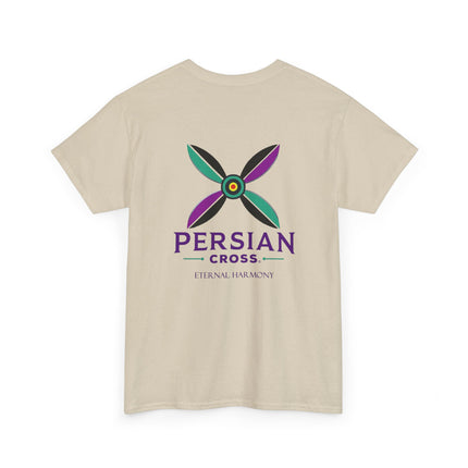 Personalised Unisex T-Shirt. Ancient Persia Modern Heritage Design. Sassanid Empire Era. Legendary Persian Derafsh. Modern Cultural Tee