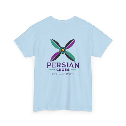 Personalised Unisex T-Shirt. Ancient Persia Modern Heritage Design. Sassanid Empire Era. Legendary Persian Derafsh. Modern Cultural Tee