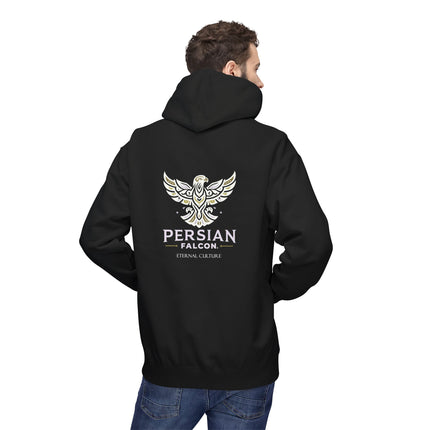 Unisex Midweight Falcon Shahbaz Fleece Hoodie – Soft, Stylish & Timeless