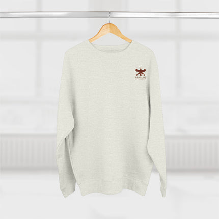 Personalised Unisex Sweatshirt. Ancient Persia. Classic Heritage Persian shahbaz Falcon Design. Modern Cultural Clothing.