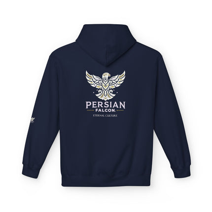 Unisex Midweight Falcon Shahbaz Fleece Hoodie – Soft, Stylish & Timeless