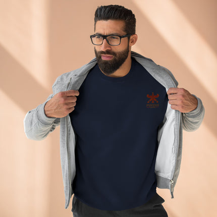 Personalised Unisex Sweatshirt. Ancient Persia. Classic Heritage Persian shahbaz Falcon Design. Modern Cultural Clothing.