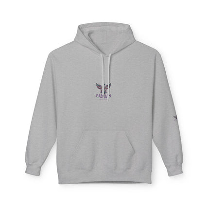 Unisex Midweight Falcon Shahbaz Fleece Hoodie – Soft, Stylish & Timeless