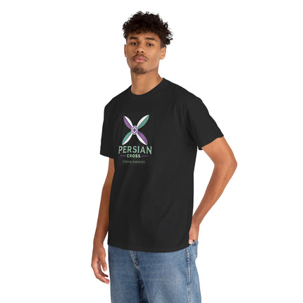 Personalised Unisex T-Shirt. Ancient Persia Modern Heritage Design. Sassanid Empire Era. Legendary Persian Derafsh. Modern Cultural Tee