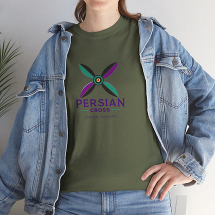 Personalised Unisex T-Shirt. Ancient Persia Modern Heritage Design. Sassanid Empire Era. Legendary Persian Derafsh. Modern Cultural Tee