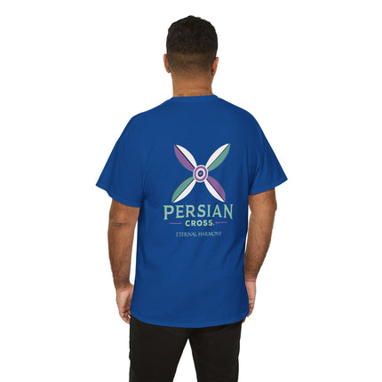 Personalised Unisex T-Shirt. Ancient Persia Modern Heritage Design. Sassanid Empire Era. Legendary Persian Derafsh. Modern Cultural Tee