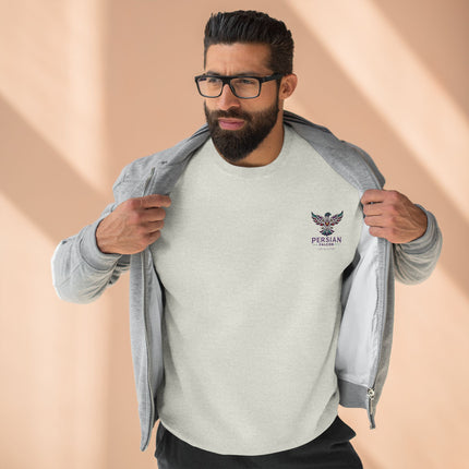 Personalised Unisex Sweatshirt. Ancient Persia Modern Heritage Design. Achaemenid Empire Era. Cyrus the Great. Legendary Persian Shahbaz Falcon. Modern Cultural Clothing
