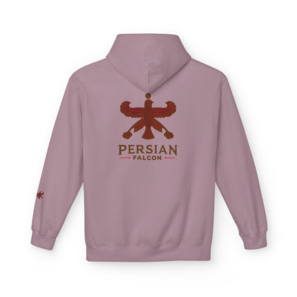 Unisex Midweight Classic Falcon Shahbaz Fleece Hoodie – Soft, Stylish & Timeless