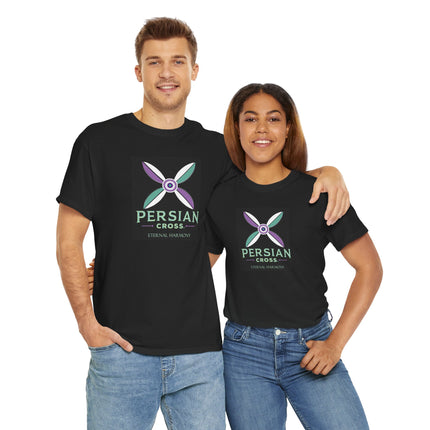 Personalised Unisex T-Shirt. Ancient Persia Modern Heritage Design. Sassanid Empire Era. Legendary Persian Derafsh. Modern Cultural Tee