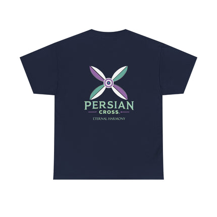 Personalised Unisex T-Shirt. Ancient Persia Modern Heritage Design. Sassanid Empire Era. Legendary Persian Derafsh. Modern Cultural Tee
