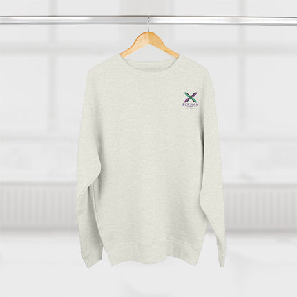 Personalised Unisex Sweatshirt. Ancient Persia. Modern Heritage Persian DerafshCrossDesign. Modern Cultural Clothing.