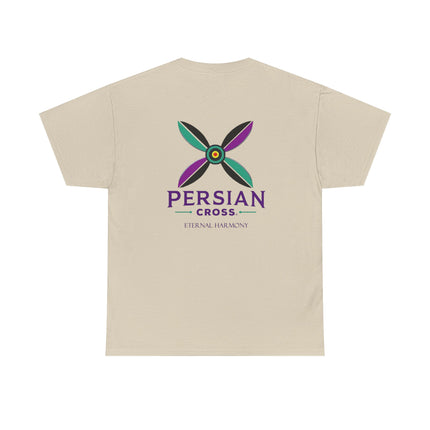 Personalised Unisex T-Shirt. Ancient Persia Modern Heritage Design. Sassanid Empire Era. Legendary Persian Derafsh. Modern Cultural Tee