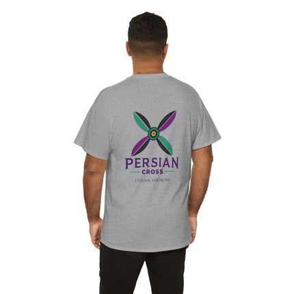 Personalised Unisex T-Shirt. Ancient Persia Modern Heritage Design. Sassanid Empire Era. Legendary Persian Derafsh. Modern Cultural Tee
