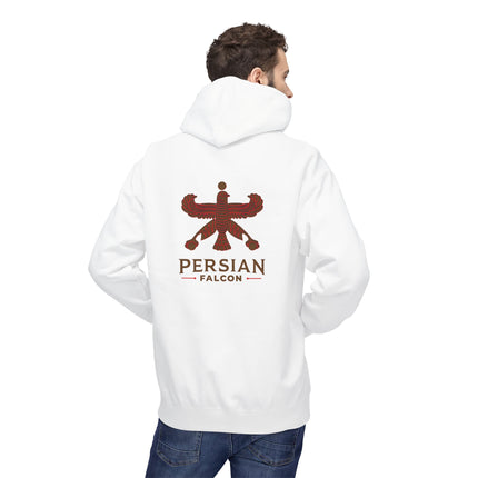 Unisex Midweight Classic Falcon Shahbaz Fleece Hoodie – Soft, Stylish & Timeless