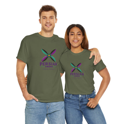 Personalised Unisex T-Shirt. Ancient Persia Modern Heritage Design. Sassanid Empire Era. Legendary Persian Derafsh. Modern Cultural Tee