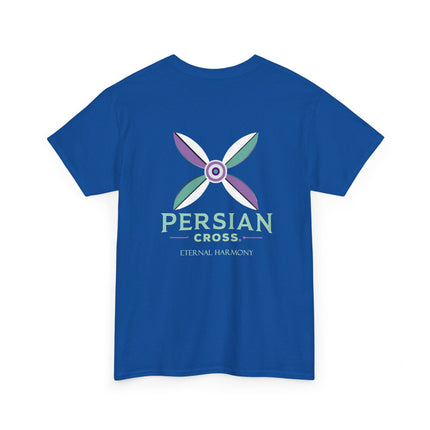 Personalised Unisex T-Shirt. Ancient Persia Modern Heritage Design. Sassanid Empire Era. Legendary Persian Derafsh. Modern Cultural Tee