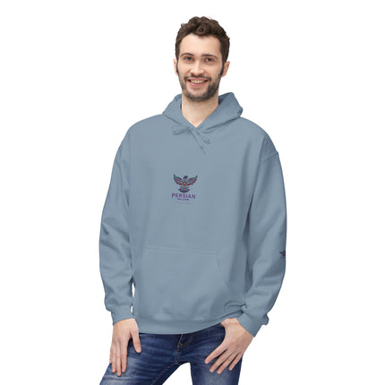 Unisex Midweight Falcon Shahbaz Fleece Hoodie – Soft, Stylish & Timeless