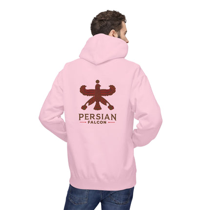 Unisex Midweight Classic Falcon Shahbaz Fleece Hoodie – Soft, Stylish & Timeless