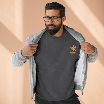 Personalised Unisex Sweatshirt. Ancient Persia. Classic Heritage Persian shahbaz Falcon Design. Modern Cultural Clothing.