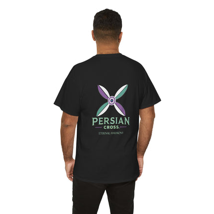 Personalised Unisex T-Shirt. Ancient Persia Modern Heritage Design. Sassanid Empire Era. Legendary Persian Derafsh. Modern Cultural Tee