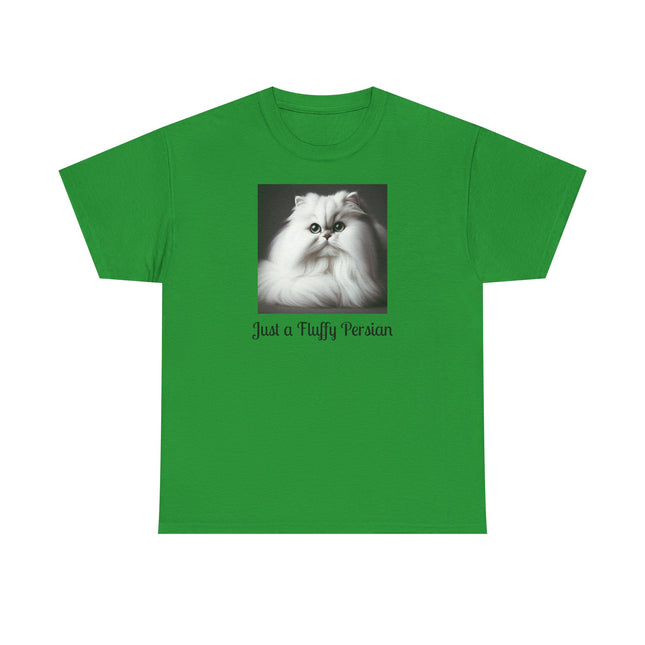 Personalised Persian Cat T-Shirt – 100% Cotton, Soft & Comfy