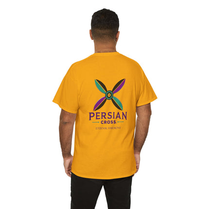 Personalised Unisex T-Shirt. Ancient Persia Modern Heritage Design. Sassanid Empire Era. Legendary Persian Derafsh. Modern Cultural Tee