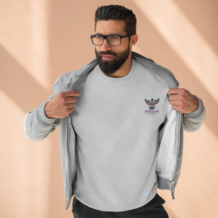 Personalised Unisex Sweatshirt. Ancient Persia Modern Heritage Design. Achaemenid Empire Era. Cyrus the Great. Legendary Persian Shahbaz Falcon. Modern Cultural Clothing