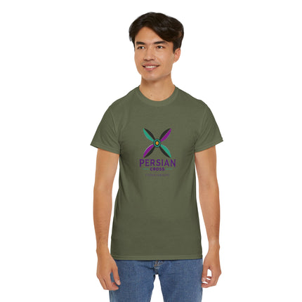 Personalised Unisex T-Shirt. Ancient Persia Modern Heritage Design. Sassanid Empire Era. Legendary Persian Derafsh. Modern Cultural Tee