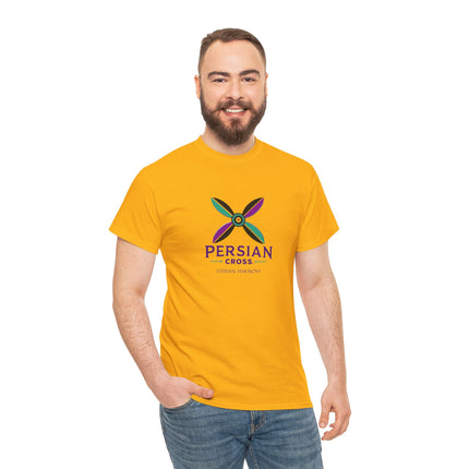 Personalised Unisex T-Shirt. Ancient Persia Modern Heritage Design. Sassanid Empire Era. Legendary Persian Derafsh. Modern Cultural Tee