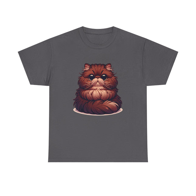 Personalised Persian Cat T-Shirt – 100% Cotton, Soft & Comfy