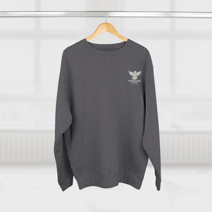 Personalised Unisex Sweatshirt. Ancient Persia Modern Heritage Design. Achaemenid Empire Era. Cyrus the Great. Legendary Persian Shahbaz Falcon. Modern Cultural Clothing