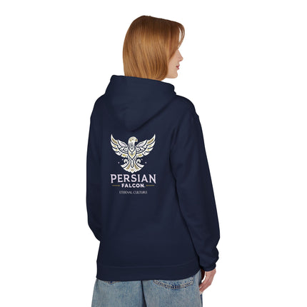 Unisex Midweight Falcon Shahbaz Fleece Hoodie – Soft, Stylish & Timeless