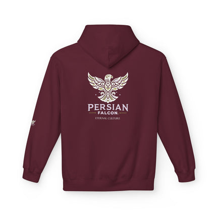 Unisex Midweight Falcon Shahbaz Fleece Hoodie – Soft, Stylish & Timeless