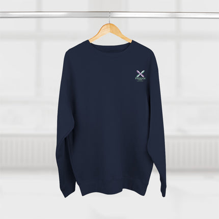 Personalised Unisex Sweatshirt. Ancient Persia. Modern Heritage Persian DerafshCrossDesign. Modern Cultural Clothing.