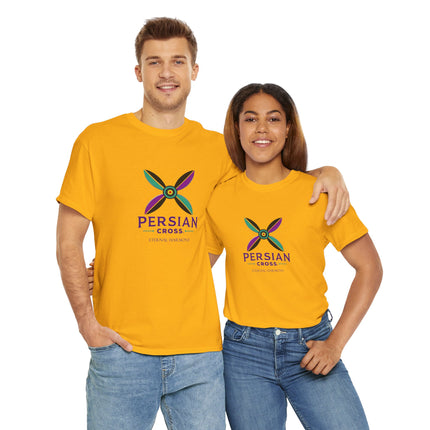 Personalised Unisex T-Shirt. Ancient Persia Modern Heritage Design. Sassanid Empire Era. Legendary Persian Derafsh. Modern Cultural Tee