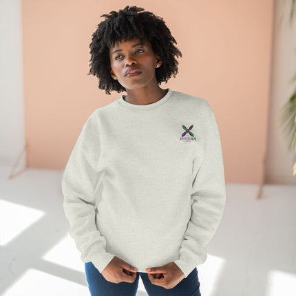 Personalised Unisex Sweatshirt. Ancient Persia. Modern Heritage Persian DerafshCrossDesign. Modern Cultural Clothing.