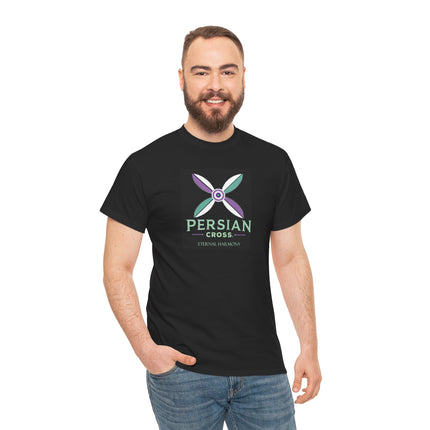 Personalised Unisex T-Shirt. Ancient Persia Modern Heritage Design. Sassanid Empire Era. Legendary Persian Derafsh. Modern Cultural Tee