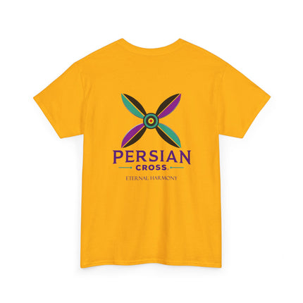Personalised Unisex T-Shirt. Ancient Persia Modern Heritage Design. Sassanid Empire Era. Legendary Persian Derafsh. Modern Cultural Tee