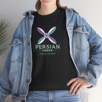 Personalised Unisex T-Shirt. Ancient Persia Modern Heritage Design. Sassanid Empire Era. Legendary Persian Derafsh. Modern Cultural Tee