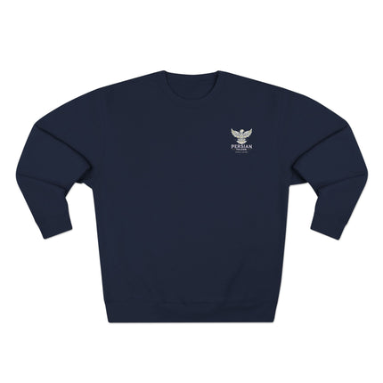 Personalised Unisex Sweatshirt. Ancient Persia Modern Heritage Design. Achaemenid Empire Era. Cyrus the Great. Legendary Persian Shahbaz Falcon. Modern Cultural Clothing