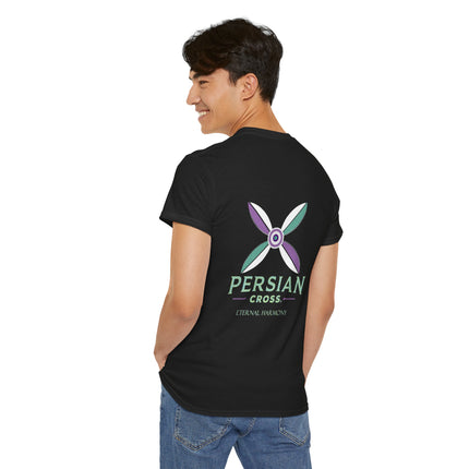 Personalised Unisex T-Shirt. Ancient Persia Modern Heritage Design. Sassanid Empire Era. Legendary Persian Derafsh. Modern Cultural Tee