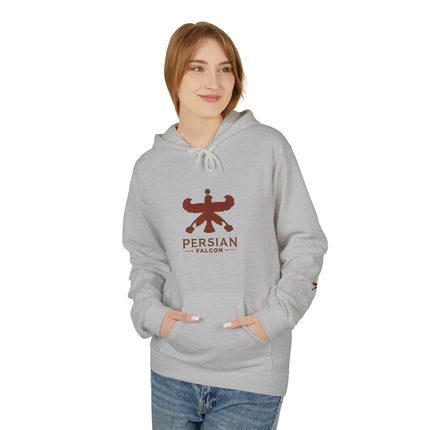 Unisex Midweight Classic Falcon Shahbaz Fleece Hoodie – Soft, Stylish & Timeless