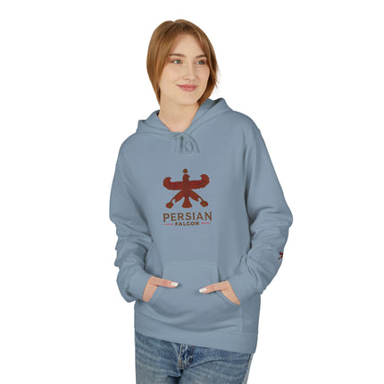 Unisex Midweight Classic Falcon Shahbaz Fleece Hoodie – Soft, Stylish & Timeless