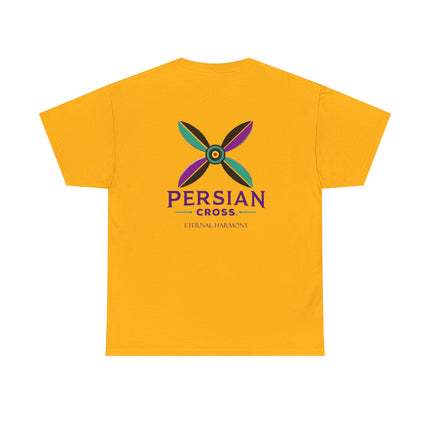 Personalised Unisex T-Shirt. Ancient Persia Modern Heritage Design. Sassanid Empire Era. Legendary Persian Derafsh. Modern Cultural Tee