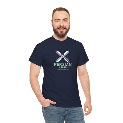 Personalised Unisex T-Shirt. Ancient Persia Modern Heritage Design. Sassanid Empire Era. Legendary Persian Derafsh. Modern Cultural Tee