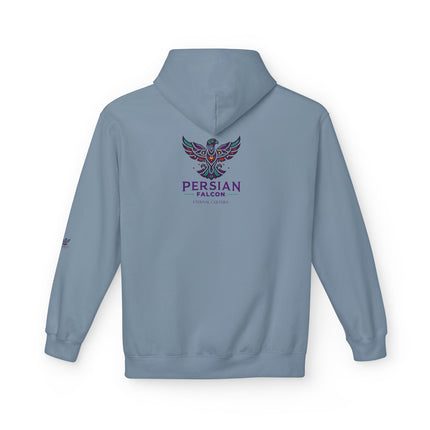 Unisex Midweight Falcon Shahbaz Fleece Hoodie – Soft, Stylish & Timeless